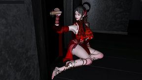 Hou Ling Er Pixel Aphrodite: Curves Beyond Reality - 3D Animation Hentai