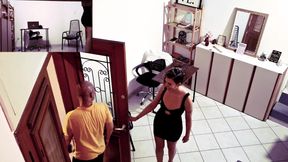Client Has Sex with a Law Firm Receptionist While Waiting.