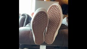 POV You Watch Me Slowly Remove Vans Exposing Soles Unnoticed