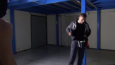 Mathieu Ferhati et sa grosse queue versus Greg et sa cagoule - Fighters - Scène 3 - Gaysight.com