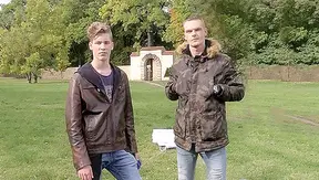 POV Threesome - Czech Cuties Get Wild - XXX Gay