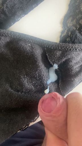 Fnac on my wife's thong