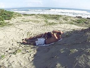 Shameless sex in Jamaican dune