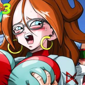 Kame Paradise 3 - The sexiest Android ever created ( Android 21 sex scene)