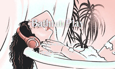 ASMR Male Voice Guided JOI for Women in the Bathtub wit