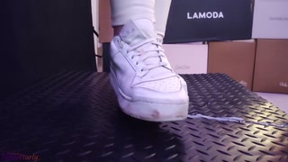 3 POVs Sneakers CBT Cock Crush and Trample