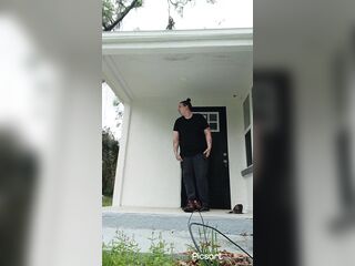 Risky Disrobe at Vacant House for sale