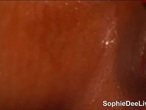 British MILF Sophie Dee Licks Wet Pussy