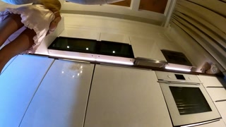 Hot sexy skinny girl meets her lesbian girlfriend for a fake porn shooting to go no panties