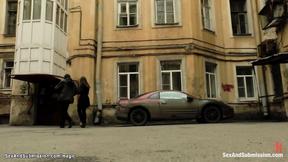 ”Men bound & Double penetration screwed tourist”