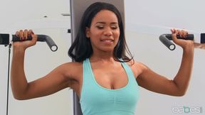 Lewd ebony Jenna Foxx hardcore adult video