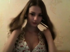 gorgeous tight teen shows off on cam