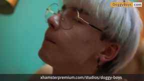 Beautiful Sexy Nerd Boy Gets Fucked Silly