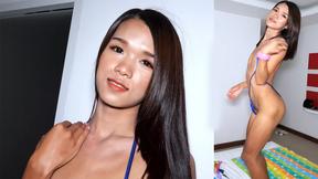 ”Skinny femboy teen from Thailand POV blowjob & anal fucking”