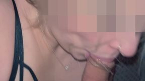 Hotwife facefucked and cum in mouth