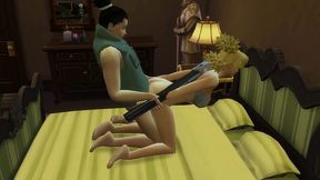 Married Japanese wife Temari gets fucked in front of her hubby Shikamaru Naruto