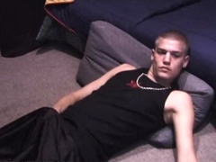Amateur Lance Jerking Off