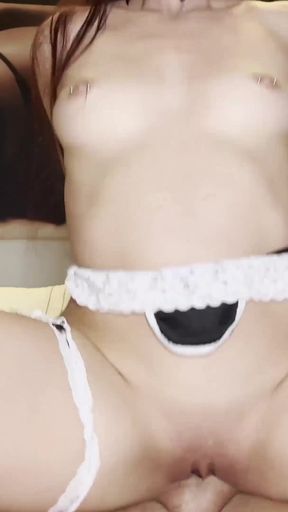 Perfect Maid Services His Cock