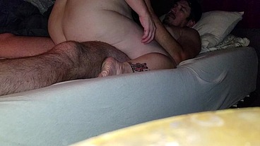 Sexy BBW Rides Her Husband After Nipple Pumps