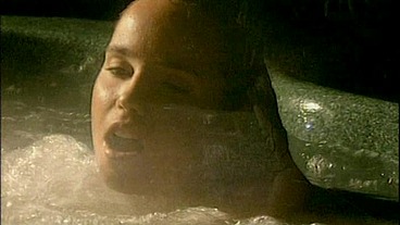 Enchanting Laura Lion emerges from the waters like a muse