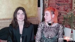 Ersties - Bratty Girls Zora And Desiree Love Hot Wax And BDSM