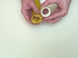 How To Make DIY Homemade Fleshlight With Banana Peel