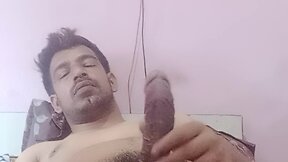 Indian boy self-pleasuring