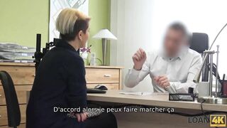 LOAN4K. Hottie est prête à avoir des relations sexuelles si elle obtient de l'argent en échange