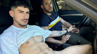 Bastian Moreyra Fucks Handsome Driver Luke Gaudi for Five Star Review