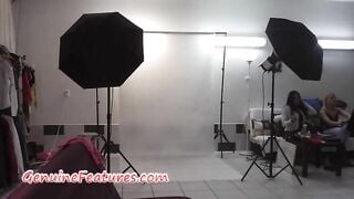 GENUINEFEATURES - Czech girls having fun in backstage
