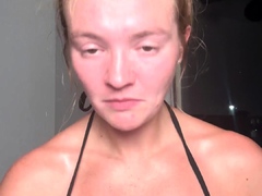 Pussy steaming for the first time