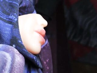 delicate throat gets banged another time by a large cock with hot groans