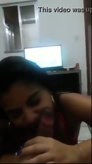 Piranha batendo o pau na cara