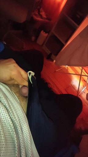 Dirtyjunkbro Pissing in Bed and Sniffing Socks