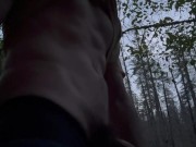 Sneaking Off To Masturbate During the Hunt