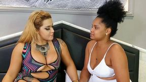 INTERRACIAL CRAZY DEEP KISSES FOR LESBIAN LOVERS -- BY REBECA SANTOS AND AMANDINHA - NEW KC 2021 - FULL VERSION IN FULL HD