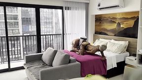 Young 18+ man suffers on the dick of the well-endowed sheikh.