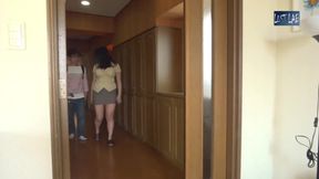 Mixed Bath Heat: Busty Women and Mature Lady Share Steamy Time, Playful Washing Turns Intimate - Part 1