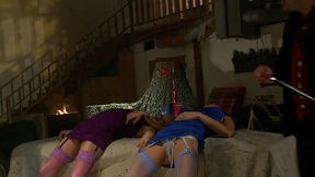 big tit sluts jessica james and shawna lenee get railed by two dicks in 1970s costumes - 4k ultra hd