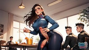 An Amazing, Futuristic Transvestite Booty Jizz Shot in a Sunlit Living Room! Horny Femboy XXX!