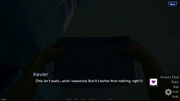 The Awakening 12: Liz'_s HJ &amp_ BJ on Xavier in Academy Toilet