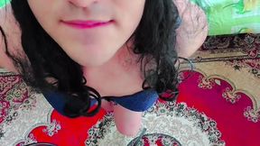 Hot CUMSHOT Big FOUNTAIN Cum LOADS Out SEXY Crossdresser MODEL Cosplayer CUTE Gay BLONDE Ass
