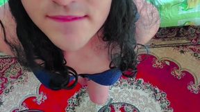 Hot CUMSHOT Big FOUNTAIN Cum LOADS Out SEXY Crossdresser MODEL Cosplayer CUTE Gay BLONDE Ass