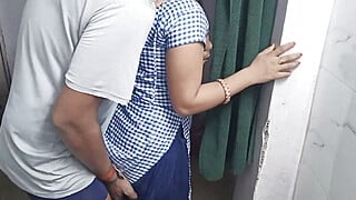 Indian Desi Bhabhi hardcore sex in college girl dress.