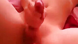 Two super hot blonde teen traps suck and fuck each other