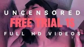 Misaki Tanemura Gives Two Guys an Intense Asian Blowjob