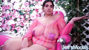 Rose D Kush's masturbation clip by Jeffs Models