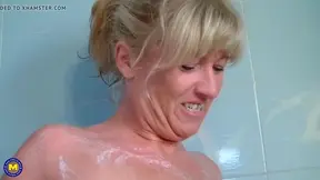 Sizzling Mature Lesbians Enjoy Shower Sex Adventures Together