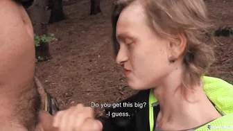 Twink Tomas Gets Paid for a Hard Bareback Pounding