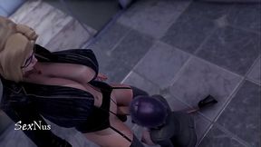 Atrapada en una oficina con una transexual